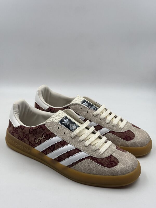 Addidas X Gazelle Brown/Beige Sneakers - Image 3