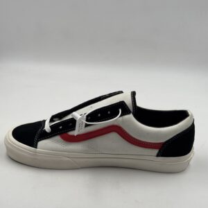 VANS WHITE BALCK RED