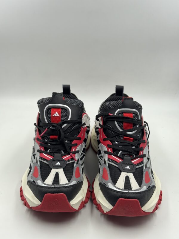 ADIDAS XLG RUNNER DELUXE 'BLACK SILVER RED ' - Image 2
