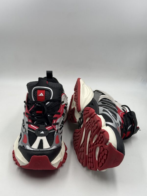 ADIDAS XLG RUNNER DELUXE 'BLACK SILVER RED ' - Image 4